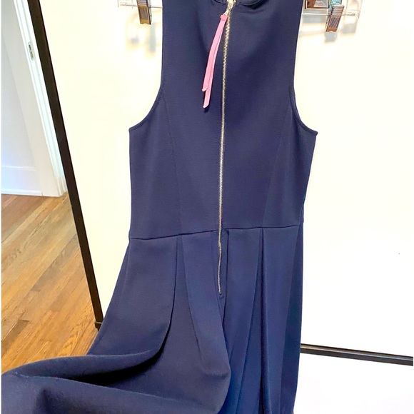 Rebecca Taylor Cobalt Flare Dress👗w/Ribbon Zipper - Picture 11 of 16